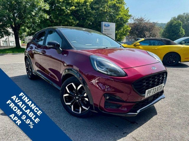 Ford Puma Ecoboost Mhev Vivid Ruby Red