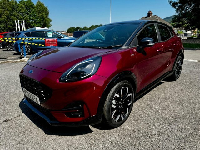 Ford Puma Ecoboost Mhev Vivid Ruby PF73XTA Red #3
