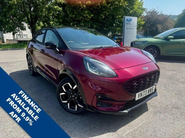 Ford Puma Ecoboost Mhev Vivid Ruby VN73WWS Red