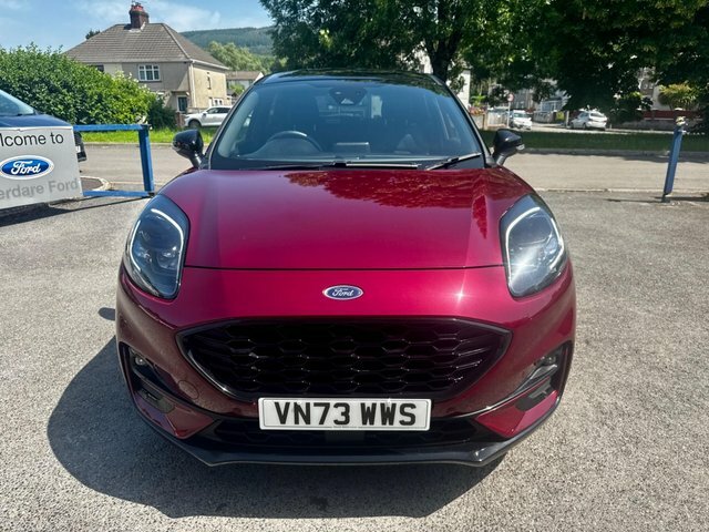 Ford Puma Ecoboost Mhev Vivid Ruby VN73WWS Red #2