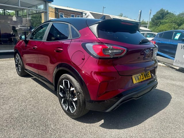Ford Puma Ecoboost Mhev Vivid Ruby VN73WWS Red #5