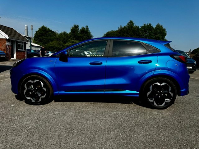 Ford Puma Ecoboost Mhev St-line X CK25ESN Blue #4