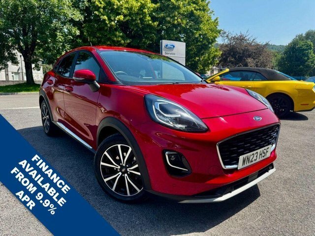 Ford Puma Ecoboost Mhev Titanium Euro Red
