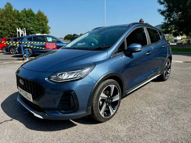 Ford Fiesta Ecoboost Active Euro 6 AY73HUJ Blue #3