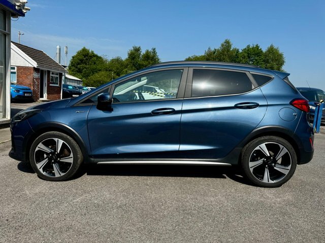 Ford Fiesta Ecoboost Active Euro 6 AY73HUJ Blue #4