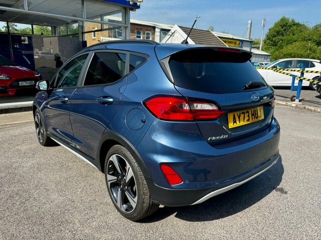 Ford Fiesta Ecoboost Active Euro 6 AY73HUJ Blue #5