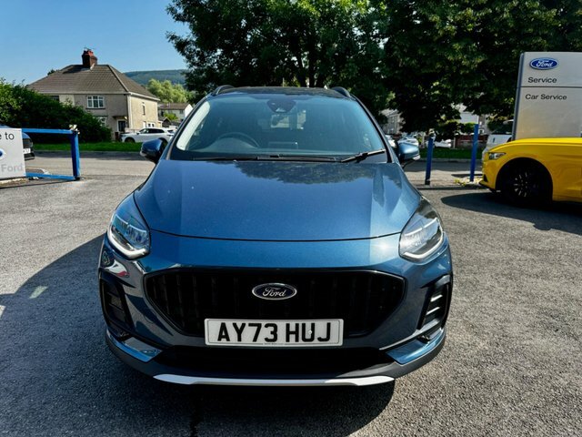 Ford Fiesta Ecoboost Active Euro 6 AY73HUJ Blue #2
