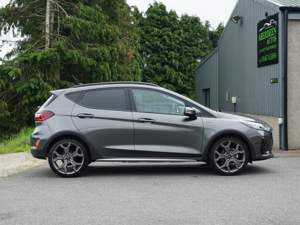 Ford Fiesta Hatchback 1.0 T Ecoboost Mhev Active X 202373 SY73HJG Grey #4