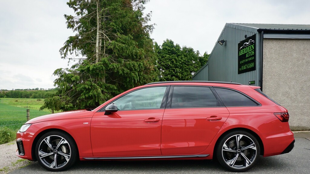 Audi A4 Avant 2.0 Tfsi 40 Black Edition SM73EJD Red #6