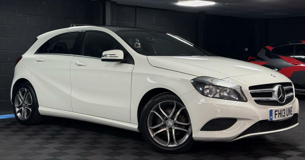 Mercedes-Benz A Class 1.8 A180 Cdi Blueefficiency Sport Hatchback Di FH13UNE White #2