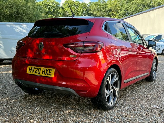 Renault Clio Tce Rs Line Hatchback Red #5