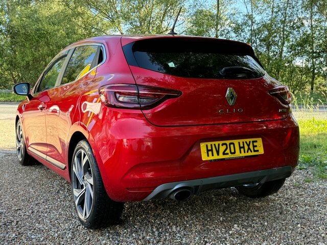 Renault Clio Tce Rs Line Hatchback Red #3