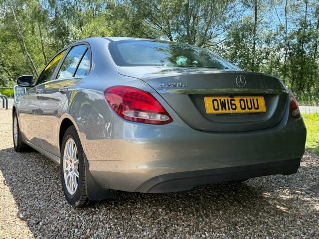 Mercedes-Benz C Class C220d Se Saloon Silver #3