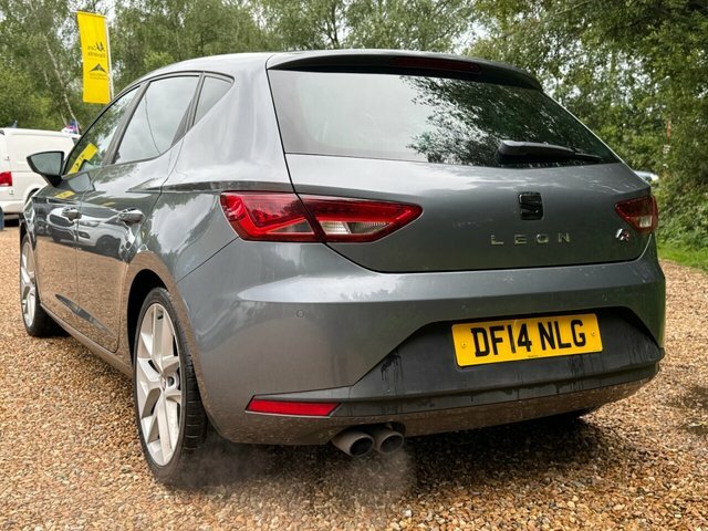 Seat Leon 1.2 Tsi 110 Se Dsg Technology Pack 2014 Blue #3