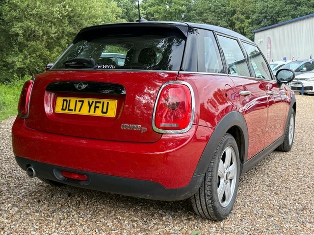 Mini Hatch Cooper D Hatchback DL17YFU Red #5