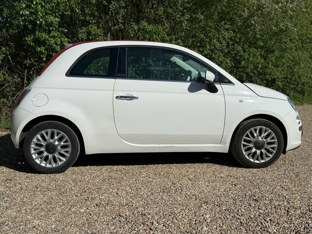 Fiat 500C Lounge Convertible White #6