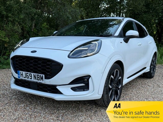 Ford Puma Ecoboost Mhev St-line X White