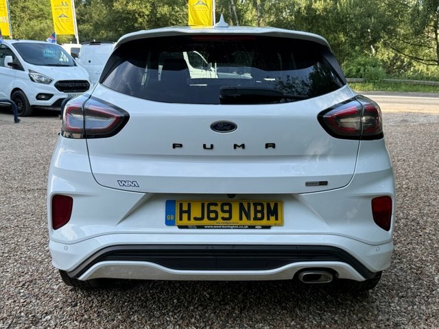 Ford Puma Ecoboost Mhev St-line X White #4