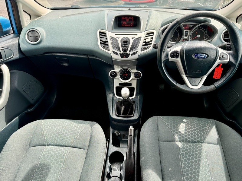 Ford Fiesta Titanium Cruisebluetoothtwo Keys WL59HUU Blue #2