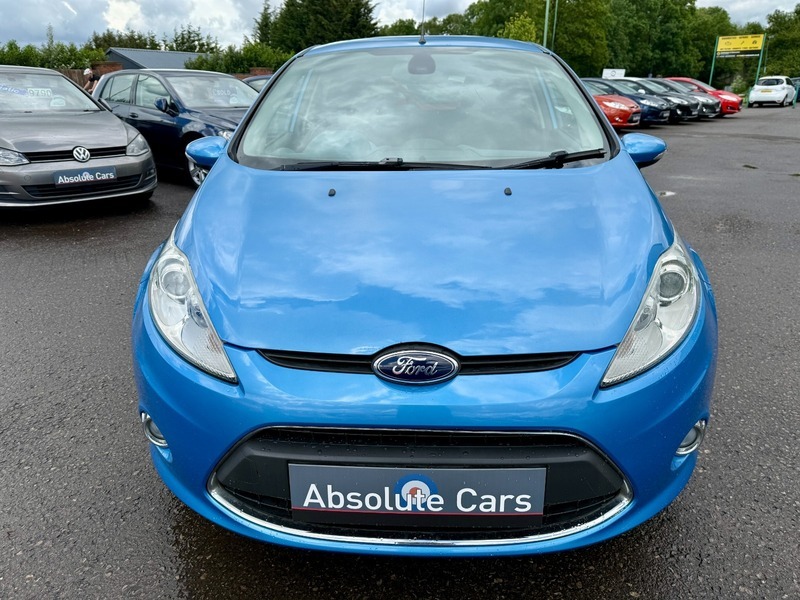 Ford Fiesta Titanium Cruisebluetoothtwo Keys WL59HUU Blue #5