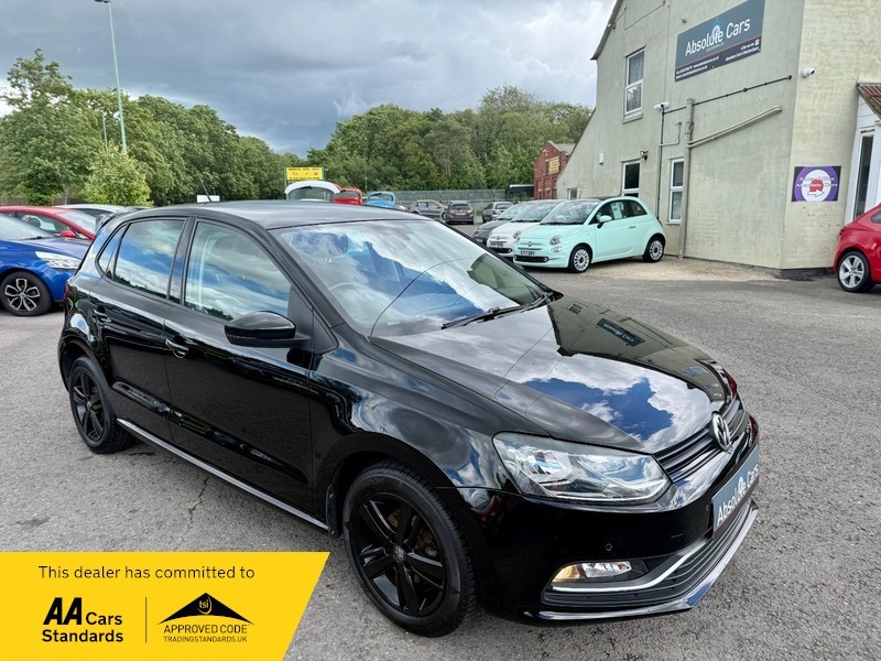 Volkswagen Polo Match Edition P Senscambeltb Black