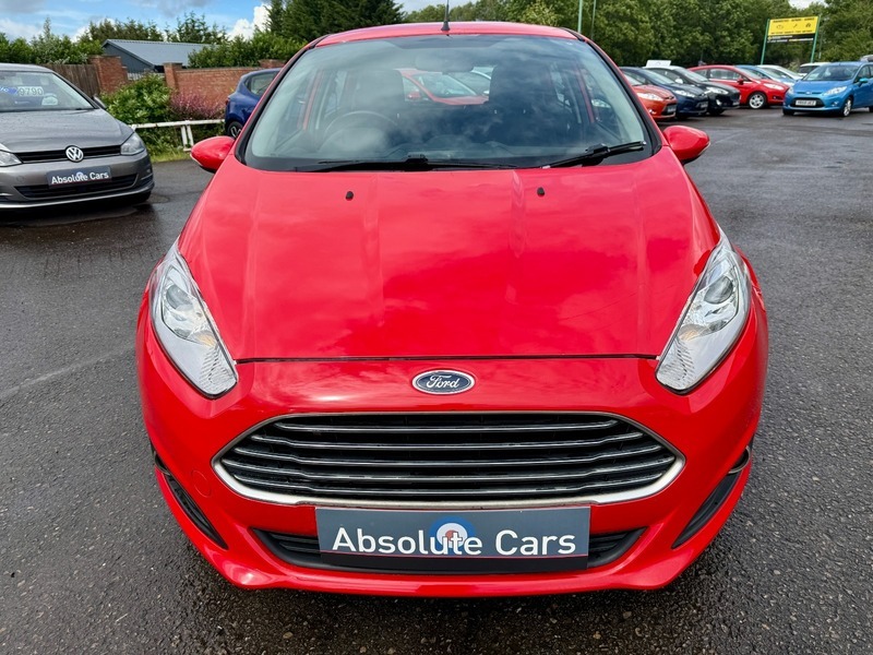 Ford Fiesta Zetec 35 Taxp Sensorsisofix AU13UGB Red #5