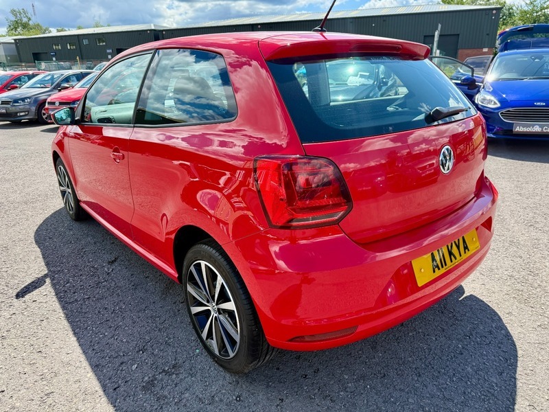 Volkswagen Polo Se Low Miles20 Taxbluetooth Red #3