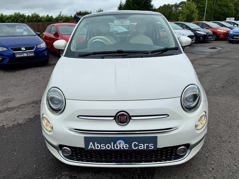 Fiat 500 Lounge Glass Roofb Toothp White #5