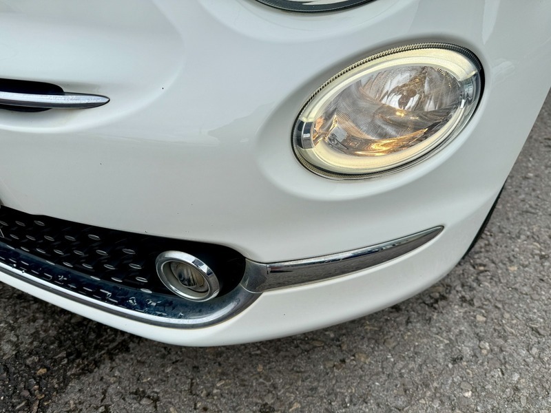 Fiat 500 Lounge Glass Roofb Toothp White #6