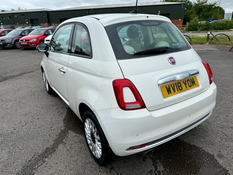 Fiat 500 Lounge Glass Roofb Toothp White #3