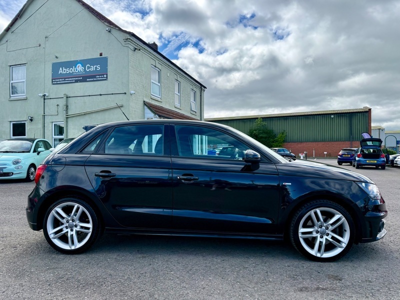 Audi A1 Sportback Tdi S Line Black #2