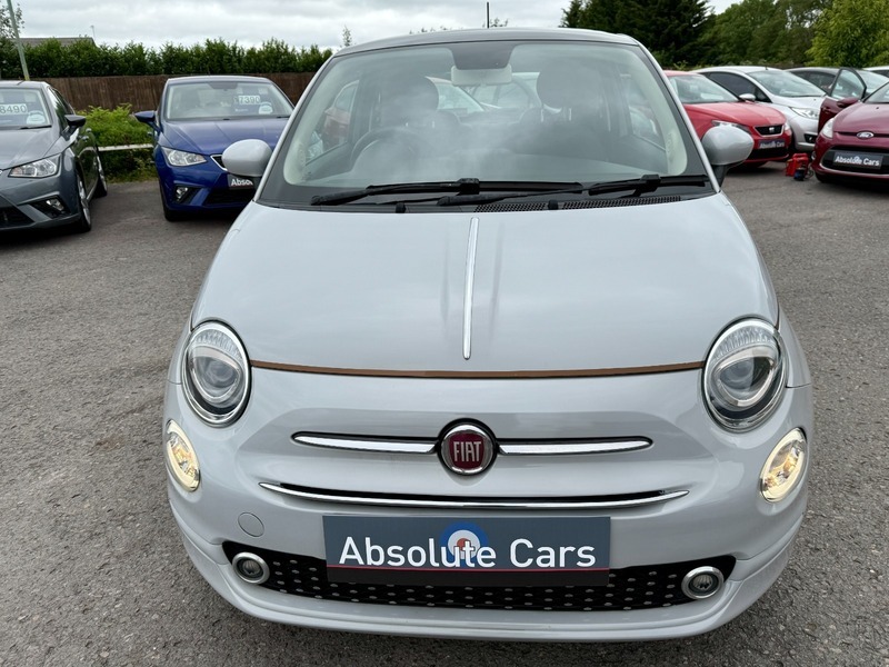 Fiat 500 Collezione Low Milesglass Roofp Grey #5