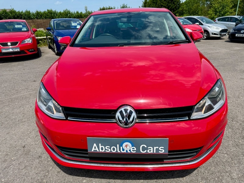 Volkswagen Golf Gt Tsi Act Bluemotion Red #5