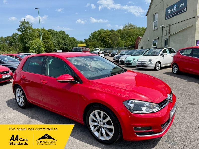 Volkswagen Golf Gt Tsi Act Bluemotion Red