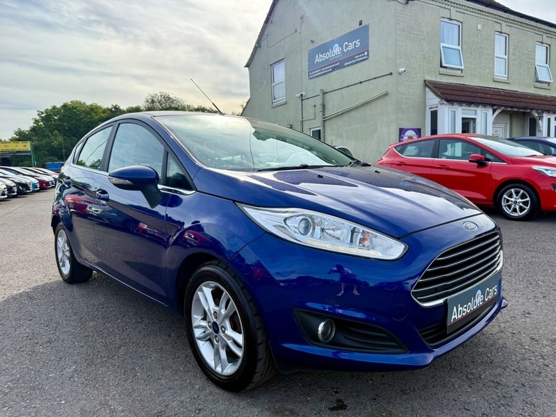 Ford Fiesta Zetec Blue