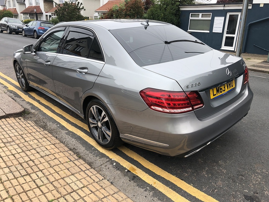 Mercedes-Benz E Class E220 Cdi Se Silver #5