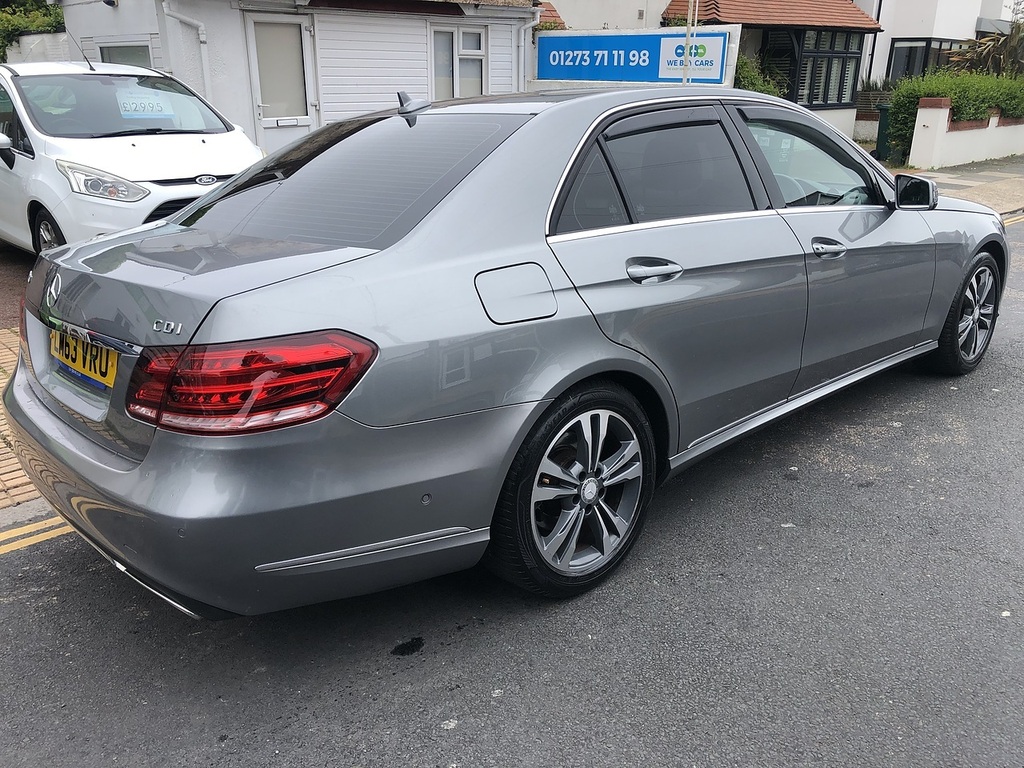 Mercedes-Benz E Class E220 Cdi Se Silver #3
