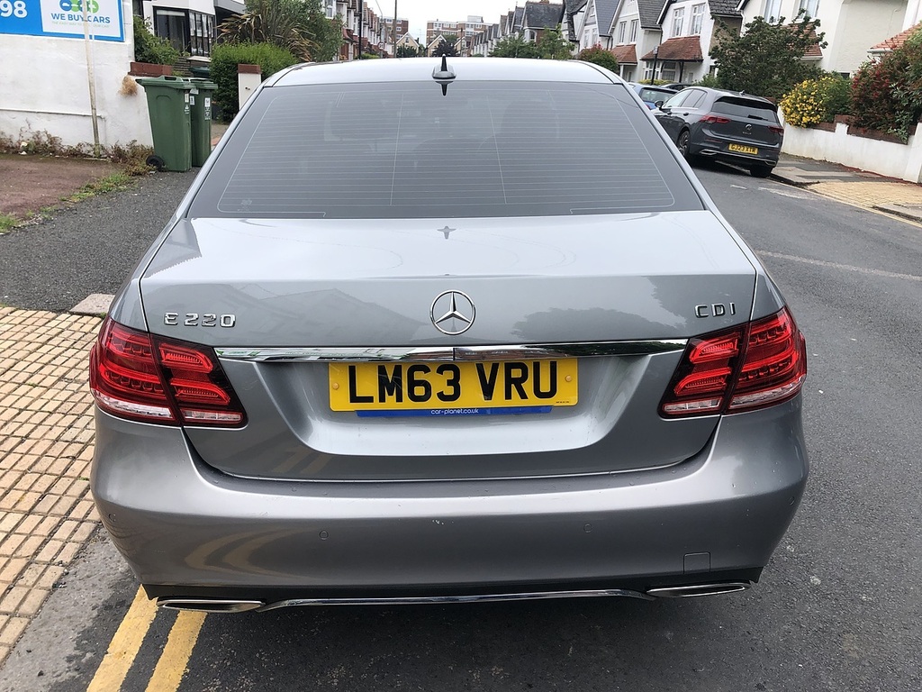 Mercedes-Benz E Class E220 Cdi Se Silver #4