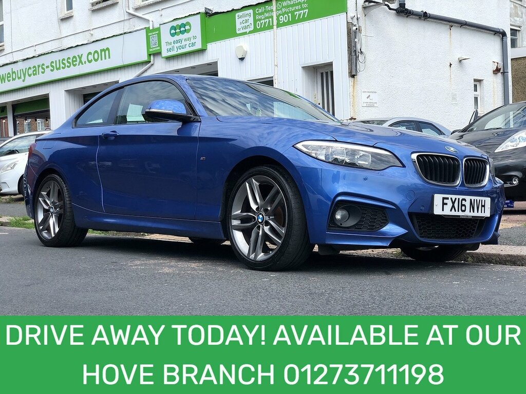 BMW 2 Series 218I M Sport Blue
