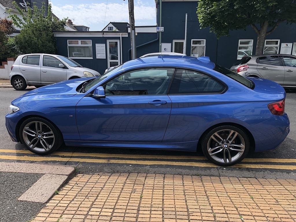 BMW 2 Series 218I M Sport Blue #6