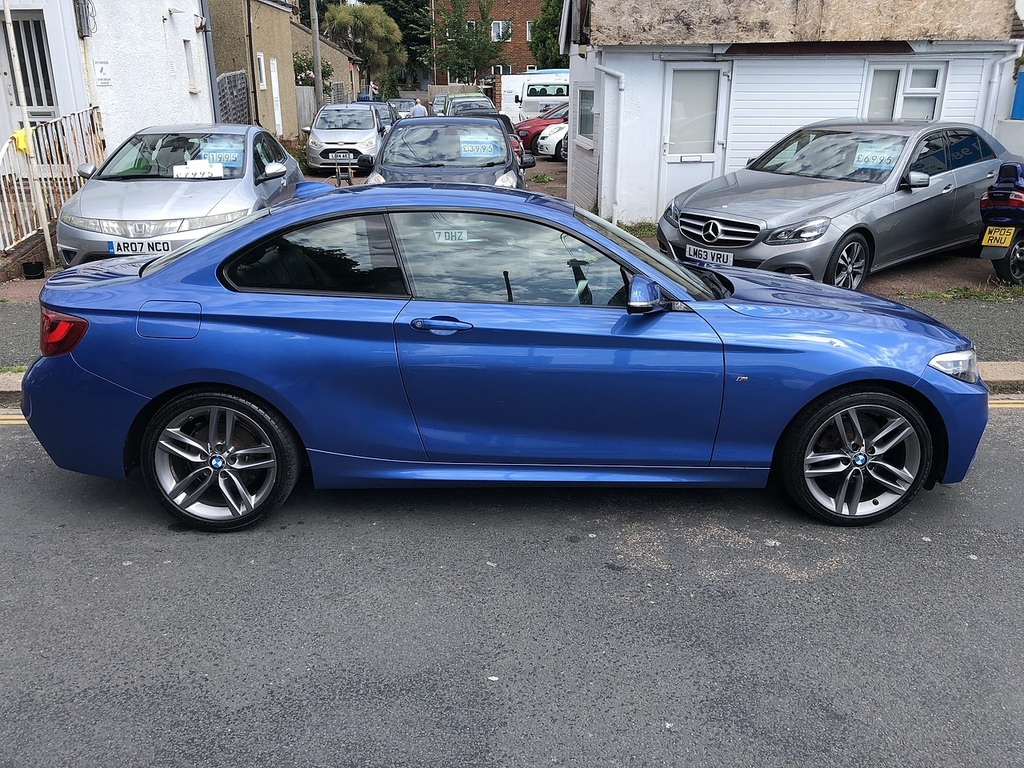 BMW 2 Series 218I M Sport Blue #2