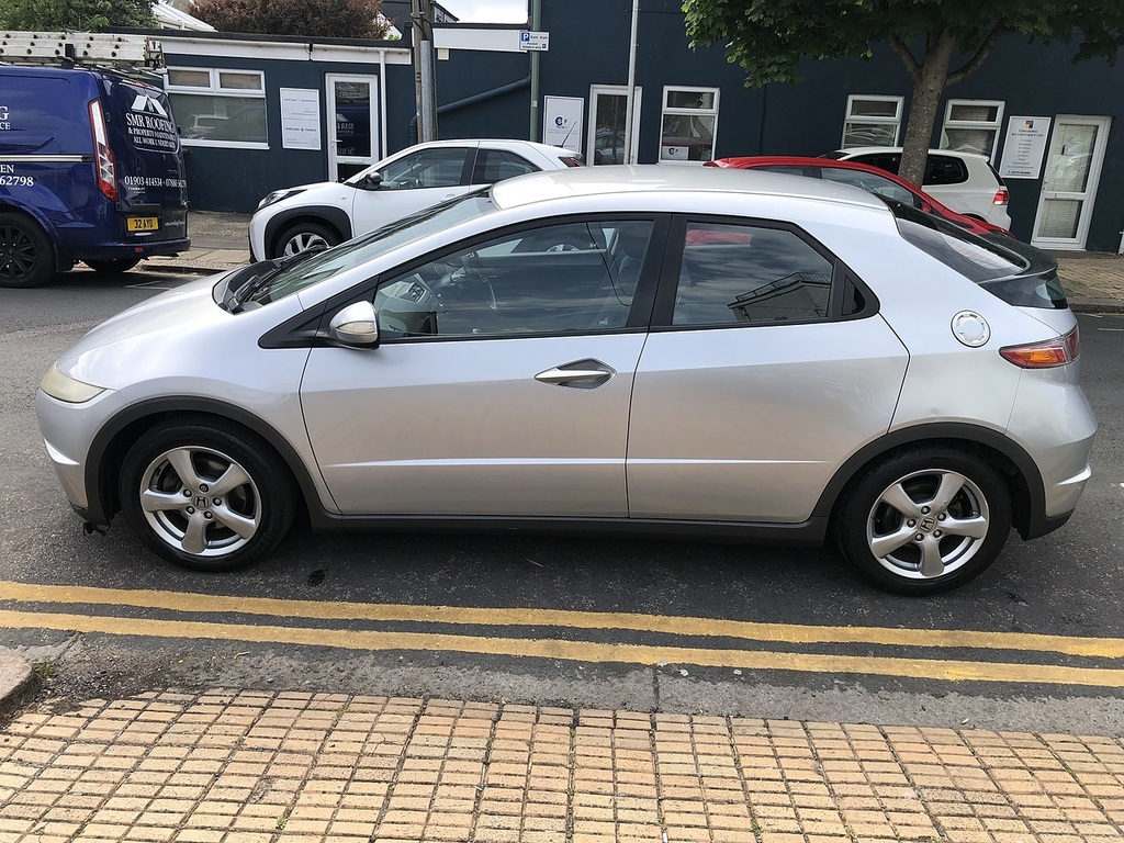 Honda Civic I-vtec Se Silver #6