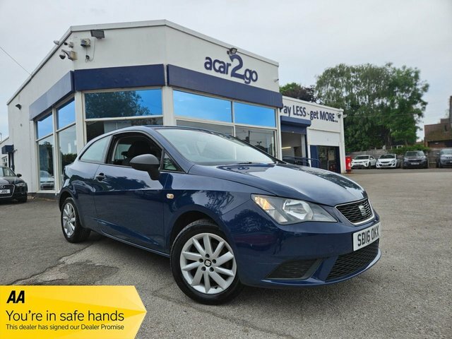 Seat Ibiza 1.0 Sol Sport Coupe Euro 6 75 P Blue