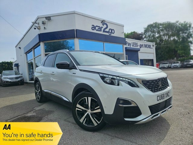 Peugeot 3008 1.5 Bluehdi Gt Line Suv Euro 6 White