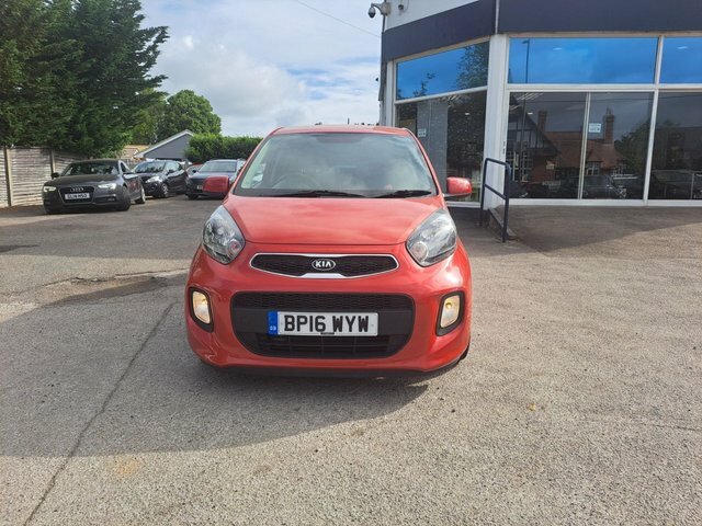 Kia Picanto 1.0 Sr7 Hatchback Euro 6 65 Bhp BP16WYW Red #2