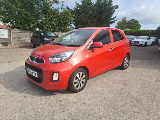 Kia Picanto 1.0 Sr7 Hatchback Euro 6 65 Bhp BP16WYW Red #3