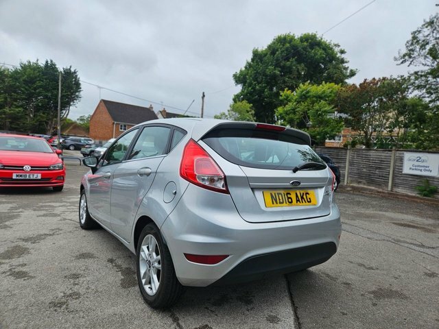 Ford Fiesta 1.25 Zetec Hatchback Euro 6 82 ND16AKG Silver #6