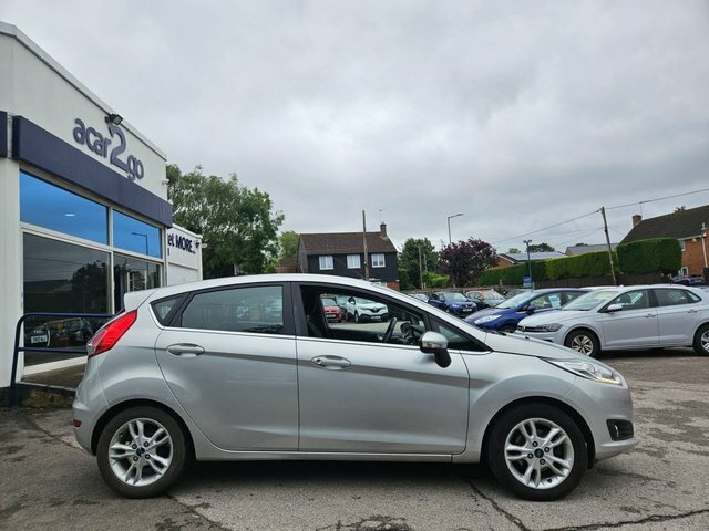 Ford Fiesta 1.25 Zetec Hatchback Euro 6 82 ND16AKG Silver #4