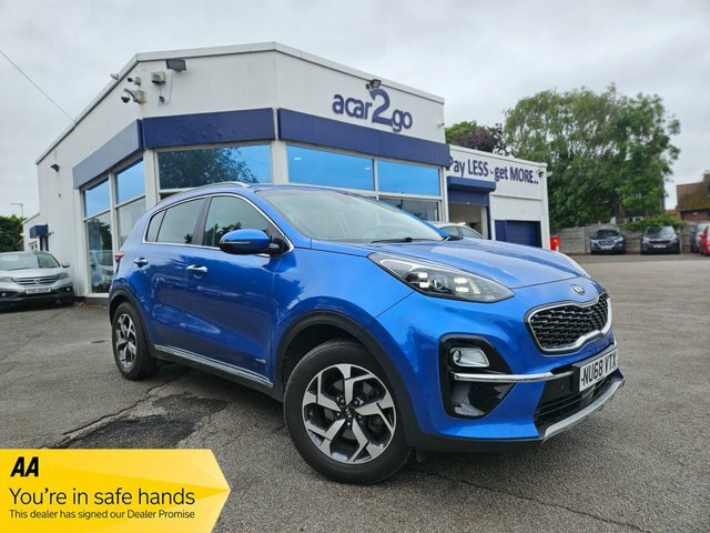 Kia Sportage 1.6 Gdi Edition 25 Suv Euro 6 S NU68VTX Blue
