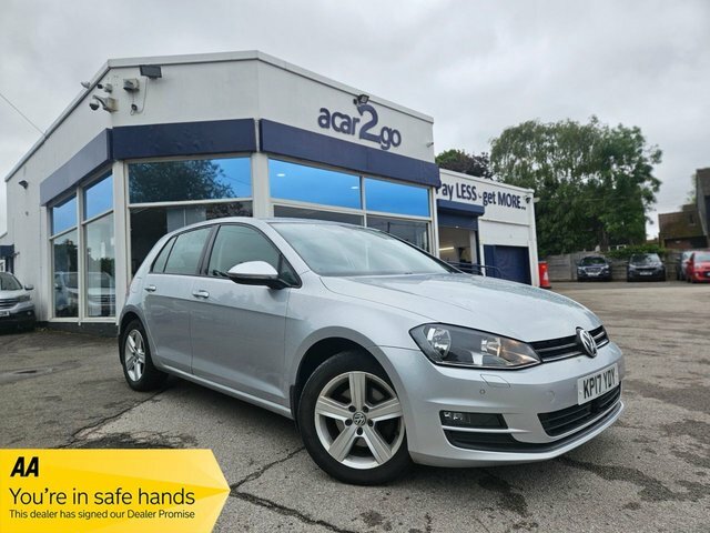 Volkswagen Golf 1.6 Tdi Bluemotion Tech Match Edition Hatchback KP17YDY Silver